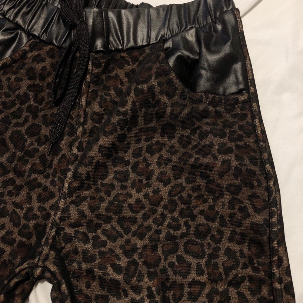 Cheetah print Jeggings- S/M